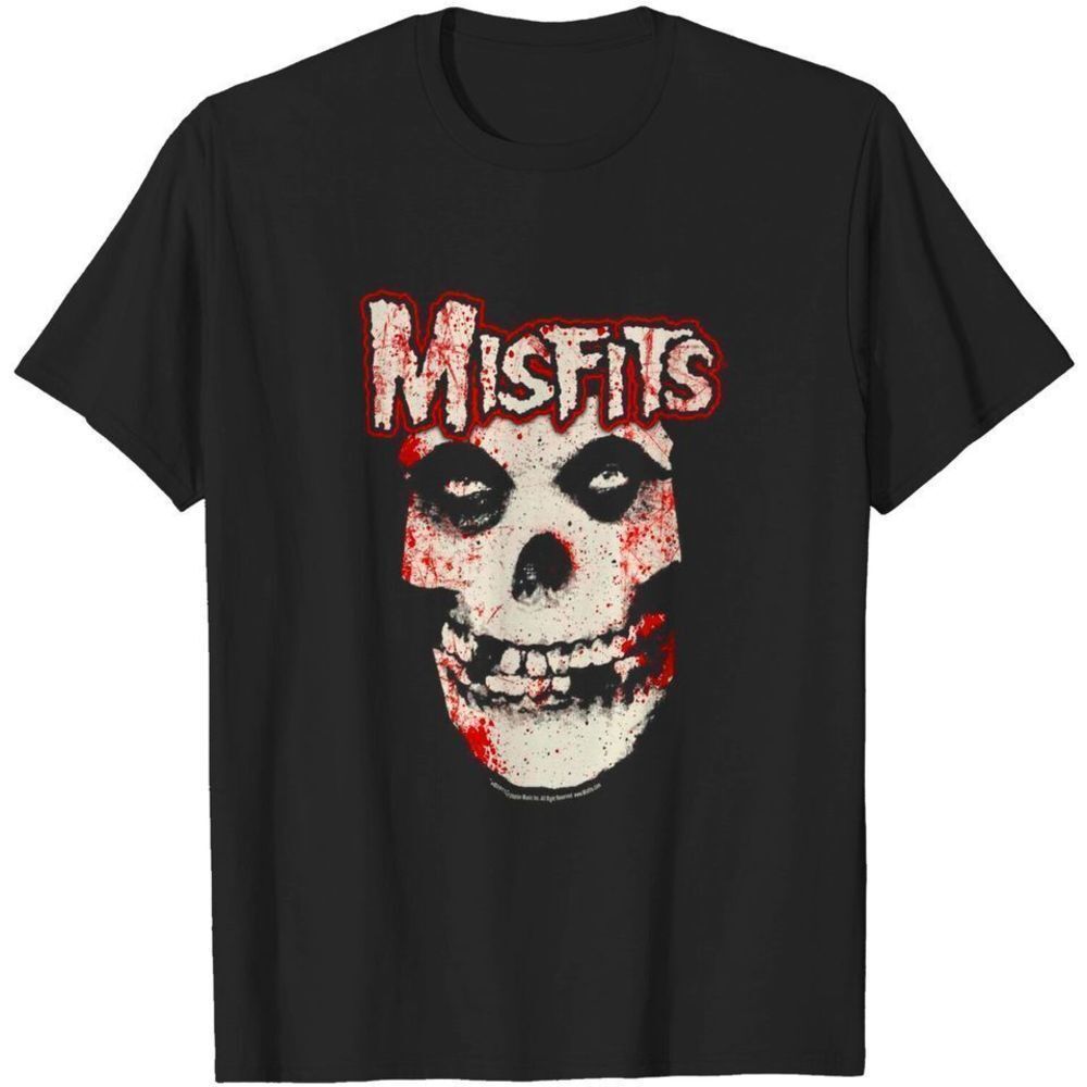 Misfits Bloody Misfits Retro Punk Graphic Unisex Tee T-Shirt